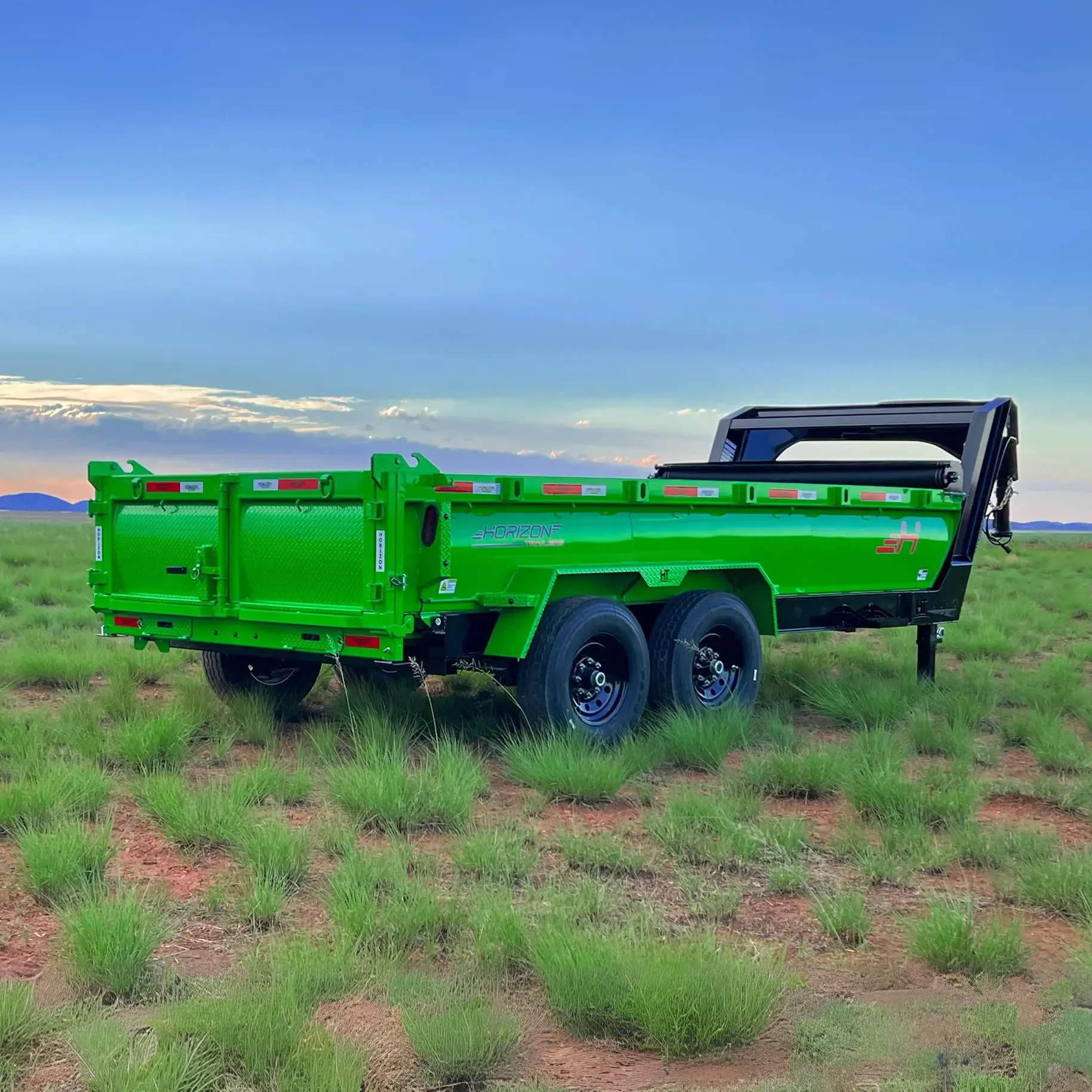 Cover picture of green HZ7 Dump Trailer